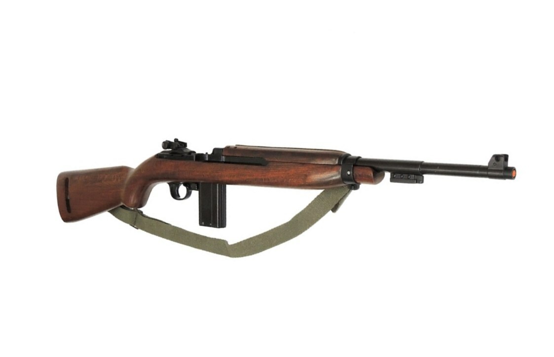 Denix WWII M1 Non-Firing Carbine Replica Rifle w. Sling, Realistic Size, Metal Denix WWII M1 Non-Firing Carbine Replica Rifle w. Sling, Realistic Size, Metal