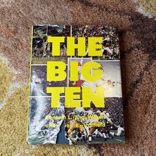 1967 The Big Ten Kenneth Tug Wilson Hardcover Book Englewood Ciiffs NCAA History picture