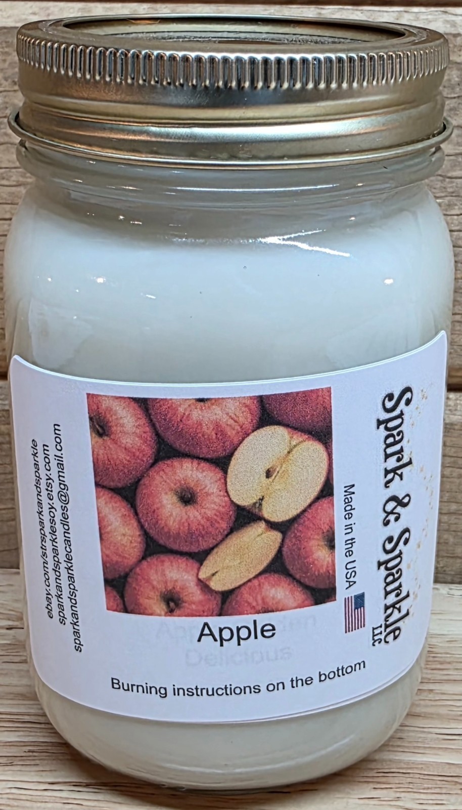 16oz Jar candle, Max Scented 100% Soy Wax over 100 Scents 16oz Jar candle, Max Scented 100% Soy Wax over 100 Scents
