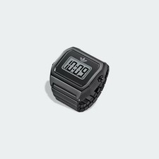 Adidas Digital Two RING MP Watch Black Stainless Steel KM4161 Limited Edition picture