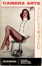 "Camera Arts Illustrated" Vol 1 No 1 ~ Vintage Glamour & Figure Study Magazine picture