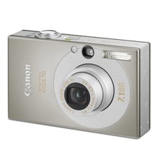 Canon IXUS 70 SD1000 7.1MP 3X Optical CCD Vintage Digital Camera - Silver picture