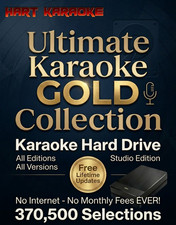 STUDIO Karaoke Hard Drive Collection -New Interface  Lifetime Updates 370,500+ picture