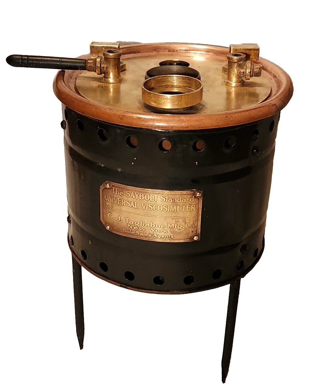 Museum Piece Antique 1914 Saybolt Standard Universal Oil Viscosimeter Steampunk Museum Piece Antique 1914 Saybolt Standard Universal Oil Viscosimeter Steampunk