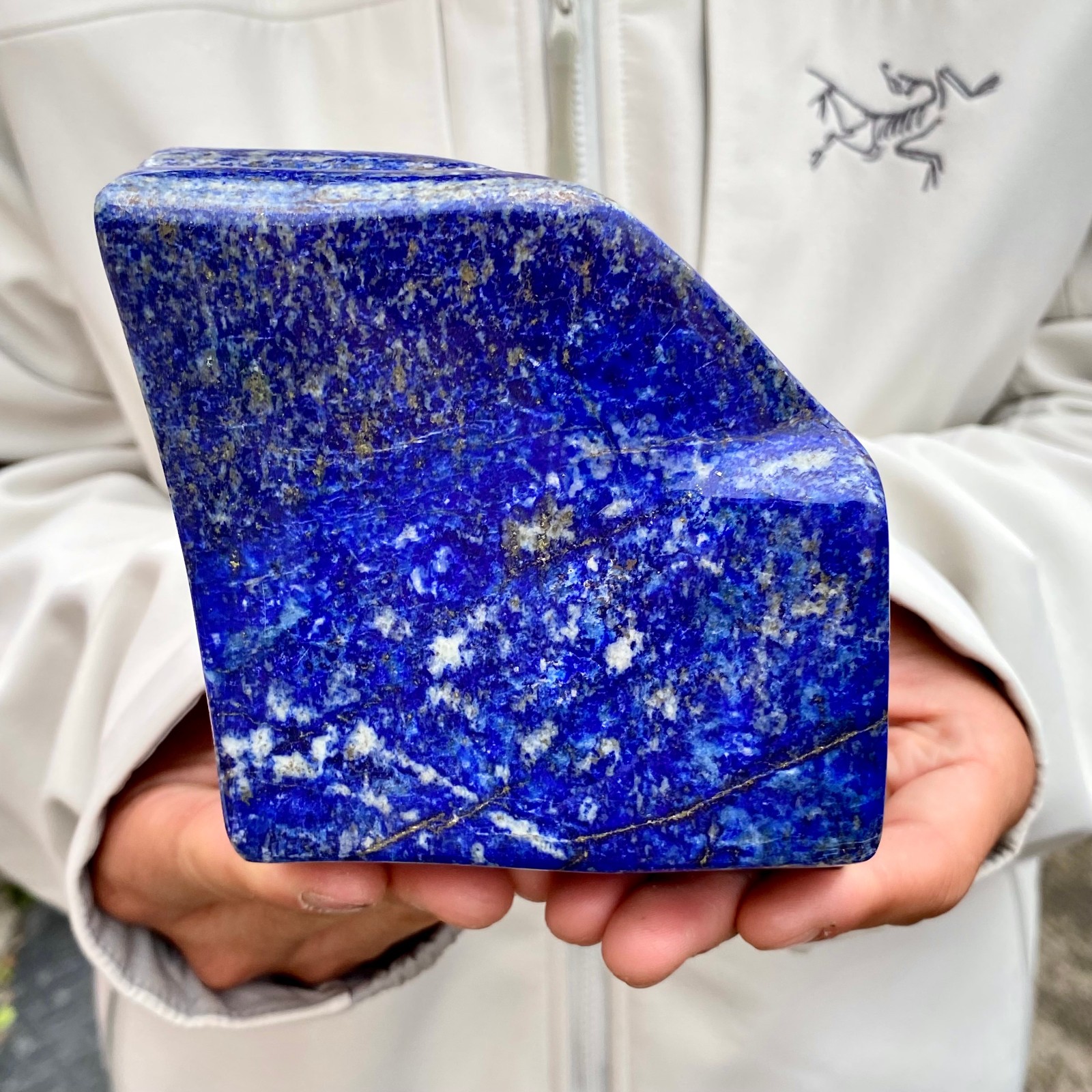 3.61LB Lapis Lazuli Freeform Polished Rough Tumble Healing Crystal Specimen Sto 3.61LB Lapis Lazuli Freeform Polished Rough Tumble Healing Crystal Specimen Sto