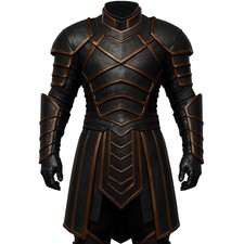 Medieval Leather Armor Suit Larp Cosplay armor Set Leather Knight Viking Armor picture