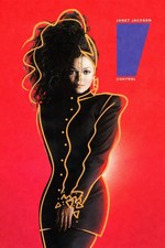 Janet Jackson Control Album Cover Pop Music Vintage Poster Print 24x36 picture