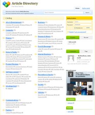 Article Directory Website + Free Installation and Hosting picture