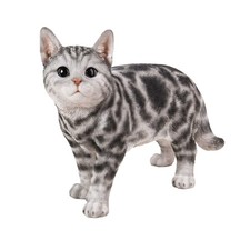 American Shorthair Standing Cat Decor Garden Statue Garden Decoration Home Decor picture