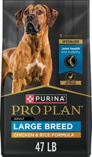 Purina Pro Plan Adult Large Breed High Protein Chicken & Rice Dry Dog Food, 47lb picture