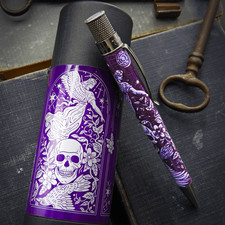 Retro 51 The Raven 2024 Edition Purple Rollerball Pen Halloween-Theme! picture