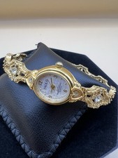 Paolo Quartz Women's Vintage Watch Gold -Tone , Crystals Designed by Paolo Gucci picture