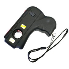 DEFENDER 10 Million Volt Rechargeable Pistol Grip STUN GUN / Light Self Defense picture