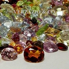 100+ CT MIX LOT LOOSE FACETED NATURAL GEMSTONES MIXED GEMS WHOLESALE LOOSE GEM picture