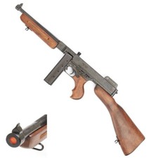 Denix Thompson "Tommy" Non-Firing Replica Prop Machine Gun Military Version picture