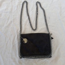 Stella McCartney Replica? Black Leather Falabella Crossbody Handbag picture