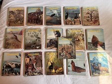 RARE Vintage Set Illustrated Library of Nature American Museum Natural History  picture