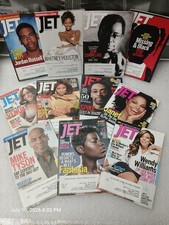 Lot Of 37 Jet Magazines Black Celebrities Culture Vibe Ebony Entertainers Actors picture