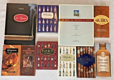9 Cigar & Scotch Whiskey Wine Book Lot Ultimate Cigar Book Havana Single Malt picture
