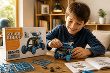 Solar Robot Kit DIY Toys Kids Ages 8+ STEM Educational 12-in-1 Kit  picture